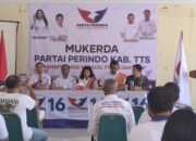 Rekonsiliasi Pasca Pileg dan Konsolidasi Menuju Pilkada,DPD Perindo TTS Gelar Mukerda 