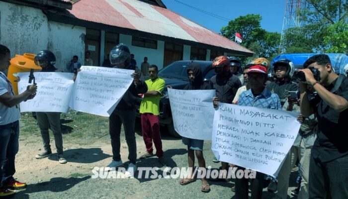 FPD Kabupaten TTS Laporkan Komisoner KPU Ke DKPP dan Gugat SK Penetapan Cakada Ke PTUN Kupang