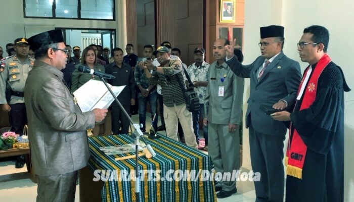 Pj Bupati TTS Lantik Deny Nubatonis Jadi Pj Sekda TTS