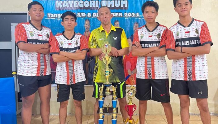 Nusantara B Bawa Pulang Piala DPRD TTS Cup 1, Kalahkan Sakura A 0-3