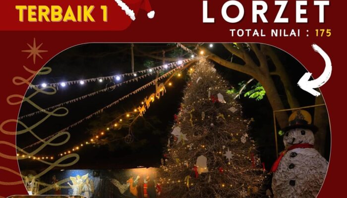 Ini Daftar Juara Lomba Kreasi Pohon Natal Tahun 2024 Yang Digelar Dispora Kabupaten TTS
