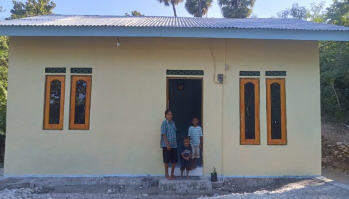 Kementrian PKP Wujudkan Impian Warga Desa Spaha Miliki Rumah Layak Huni