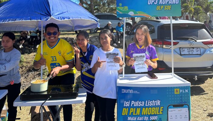 PLN ULP Soe Ramaikan CFD dengan Promo Tambah Daya, Demo Kompor Listrik, dan Sosialisasi SPLU