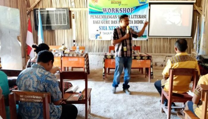 Tingkatkan Literasi, SMAN Sabun Kolaborasi dengan YASPENSI