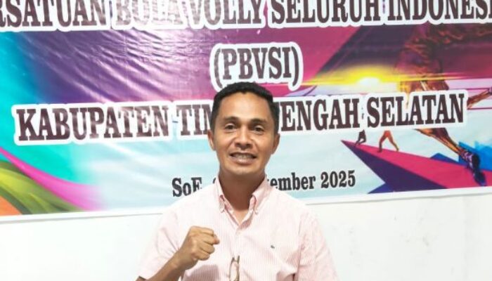 Terpilih Secara Aklamasi, Roy Babys Kembali Pimpin PBVSI TTS