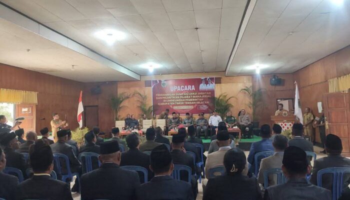 Bupati TTS Lantik 42 Pejabat, Sejumlah Camat dan Sekcam Bergeser