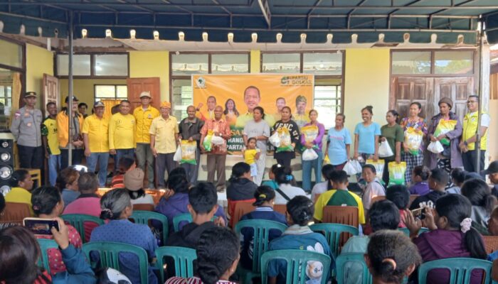 Partai Golkar Subsidi Sembako Bagi Masyarakat