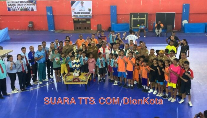 122 Peserta Ramaikan Tenis Meja DPRD TTS Cup II