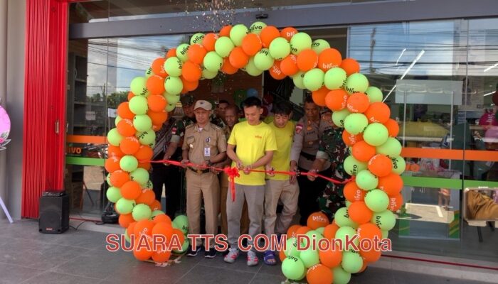 Blivo Supermarket Resmi Dibuka, Dicky : Siap Bantu UMKM Dalam Memasarkan Produk Lokal