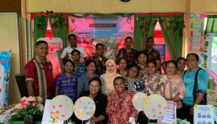 Semangat Baru Pendidikan TTS Meletup di SD GMIT SOE 1 Lewat Talk Show dan Gelar Karya Pembelajaran Mendalam