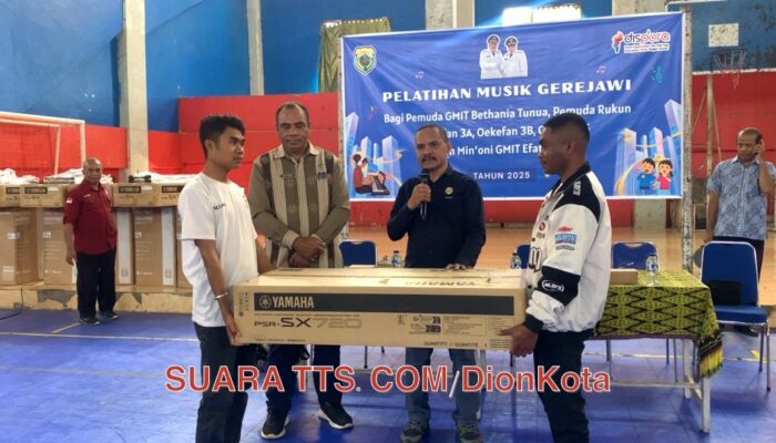 70 Pemuda Dari Gereja Katolik dan Protestan Ikut Pelatihan Musik Gerejawi Yang Digelar Dispora TTS