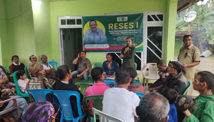 Lakukan Reses, Egi Usfunan : Perbaikan Infrastruktur Jalan Masih Mendominasi Aspirasi Warga