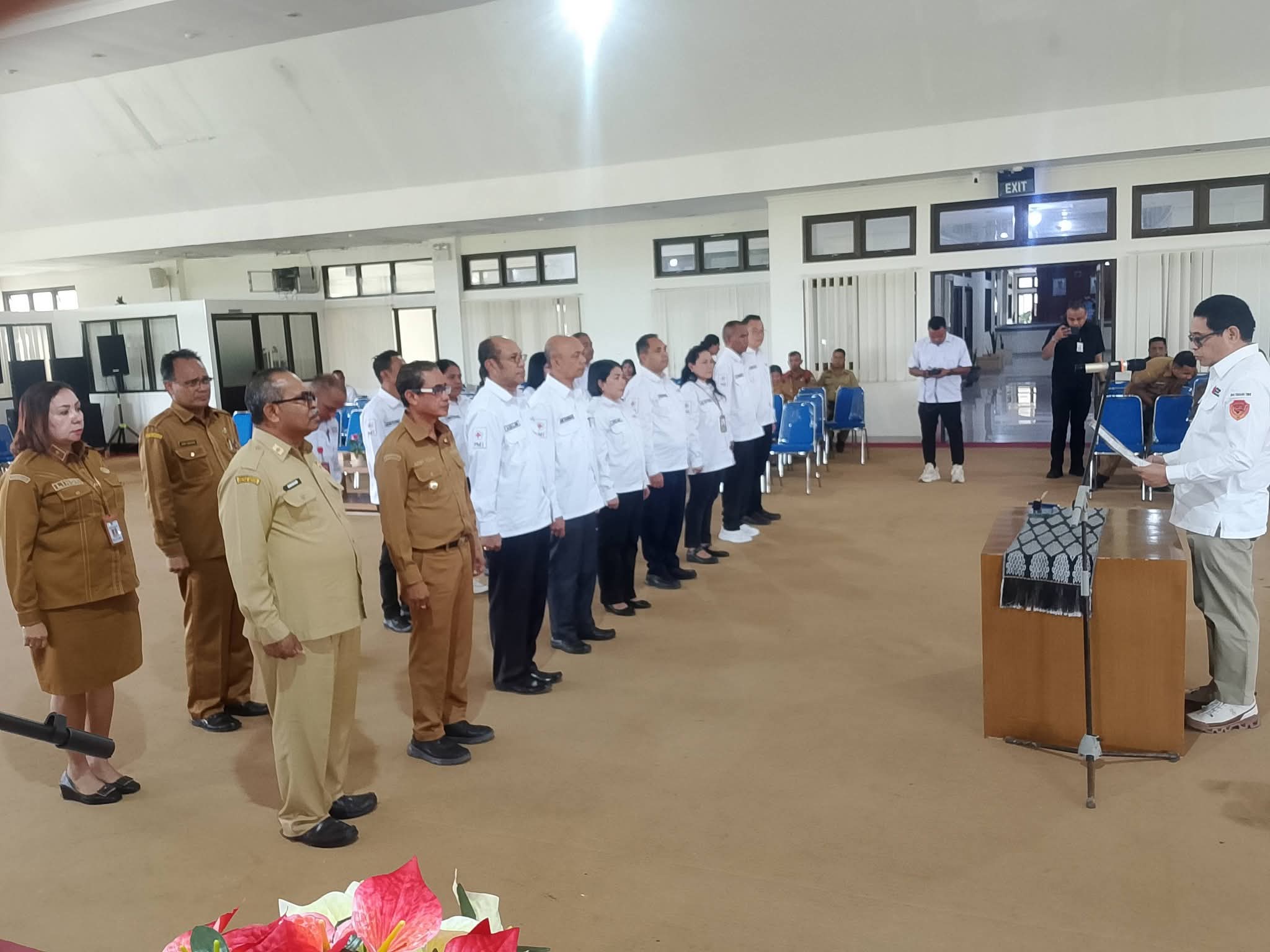 Pengurus Palang Merah Indonesia TTS Diminta Bergerak Cepat Layani Masyarakat