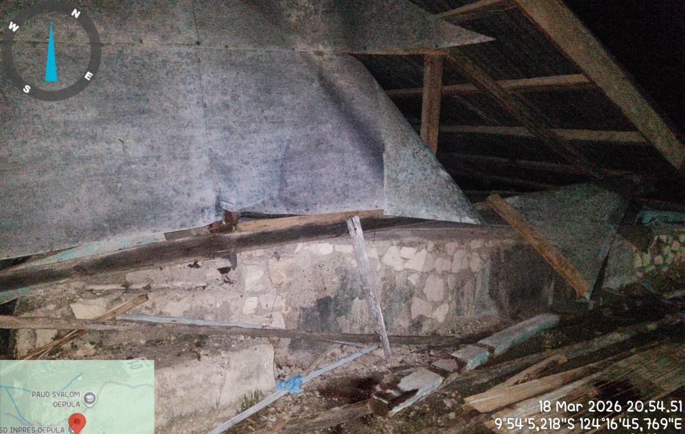 Gedung SD Inpres Oepula di TTS Runtuh, Satu Anak Meninggal Dunia