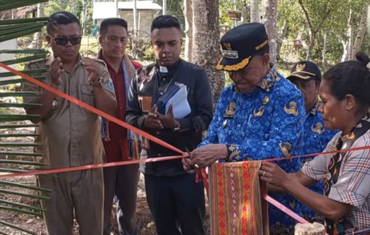 Bupati TTS Resmikan SPAM di Desa Toi, Wujud Nyata Akses Air Bersih untuk Masyarakat