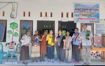 Perkuat Pendampingan Guru PAUD di TTS, PPMT Soe Kunjungi PAUD Imanuel Mio