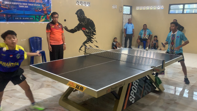 PTMSI Kabupaten TTS Gelar Seleksi Atlet Tenis Meja Untuk PON XXII