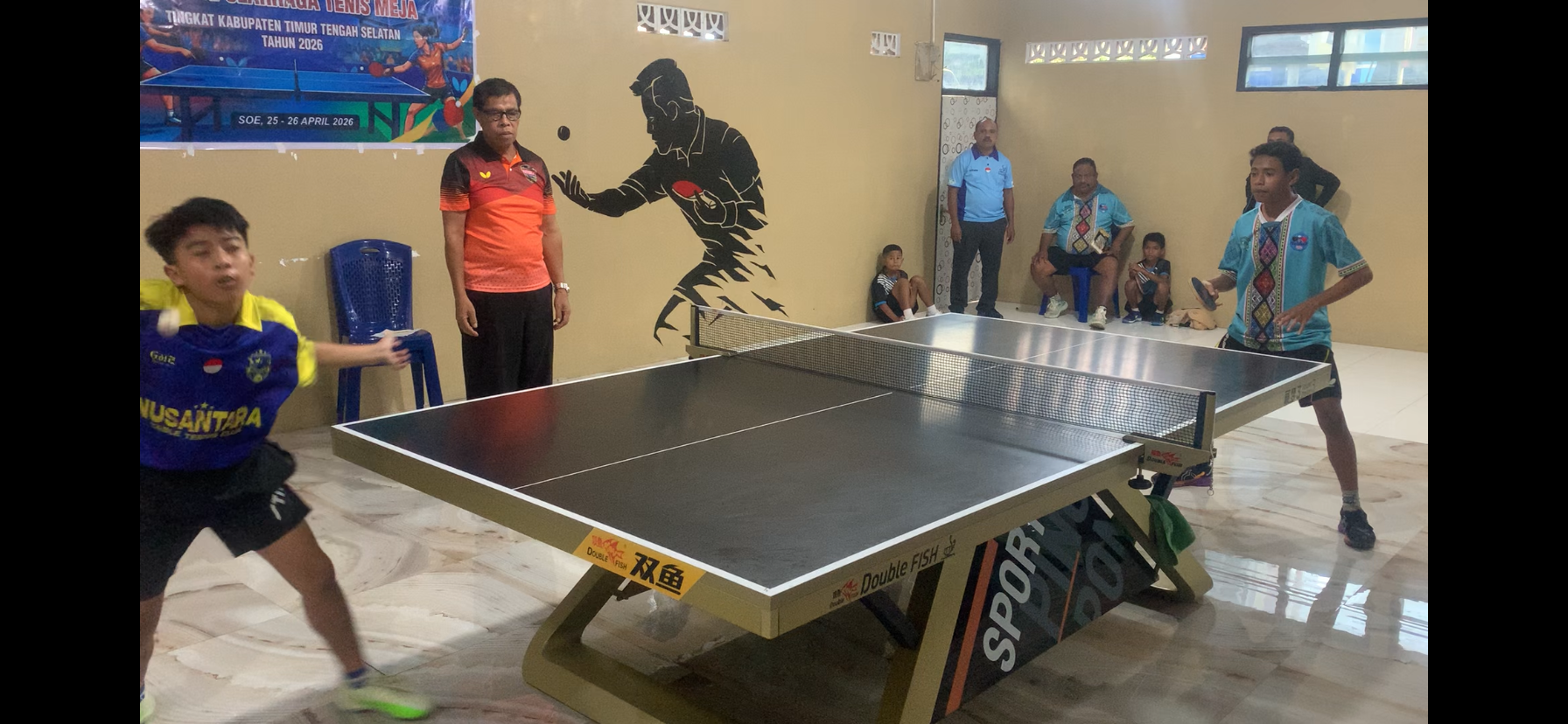 PTMSI Kabupaten TTS Gelar Seleksi Atlet Tenis Meja Untuk PON XXII
