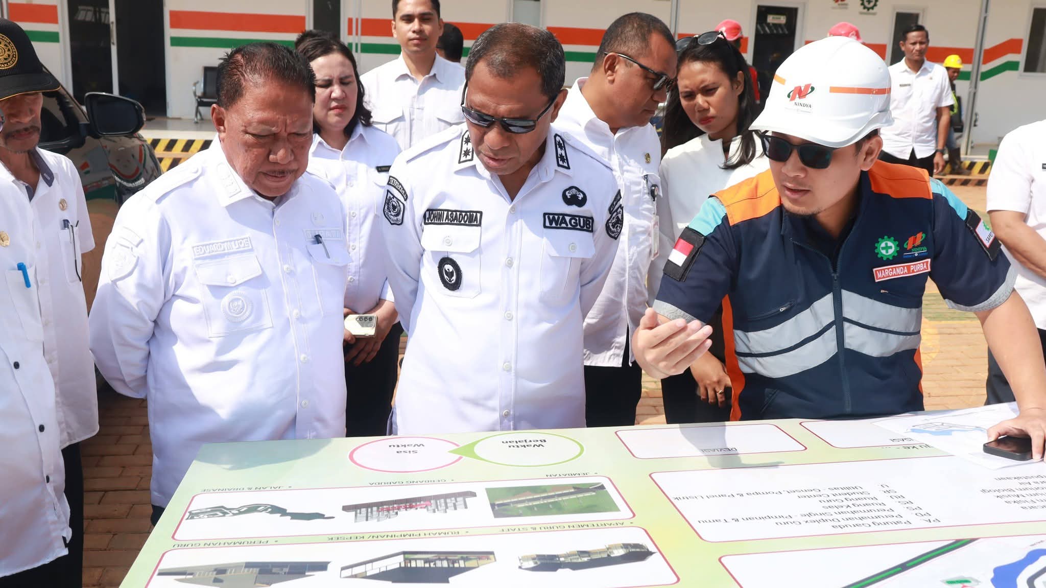 SMA Unggul Garuda di TTS  Ditarget  Rampung Juni