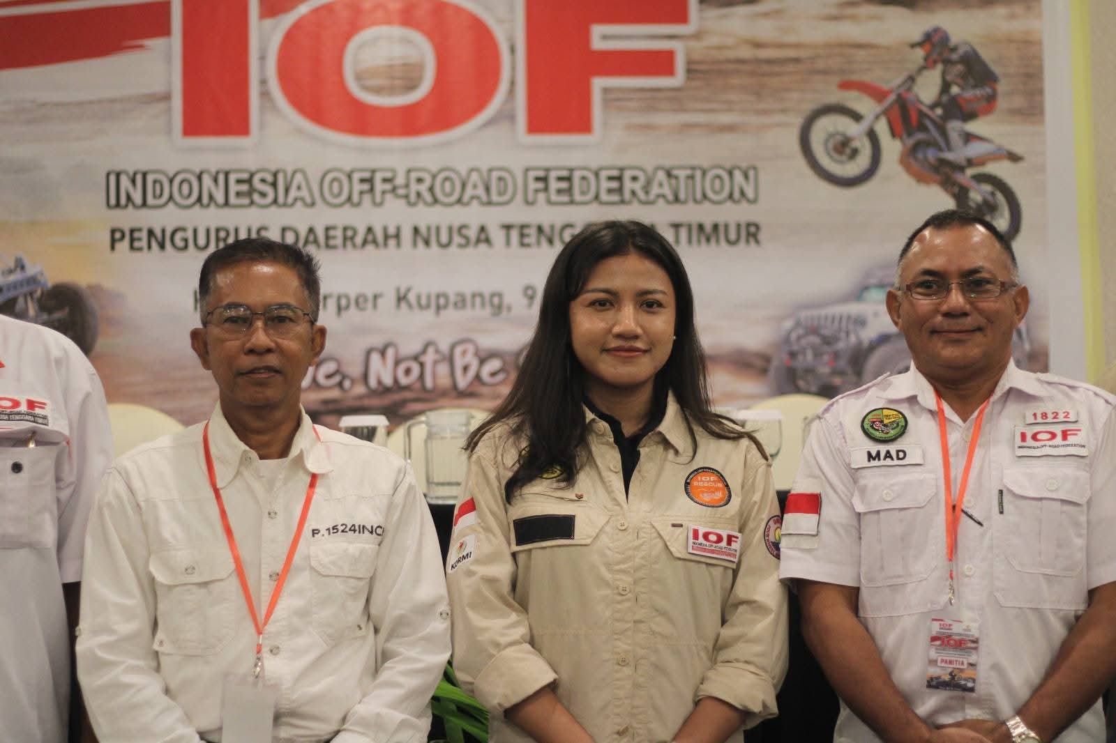 Aurum Titu Eki Pimpin IOF NTT, Off-Road Kini Jadi Pasukan Kemanusiaan