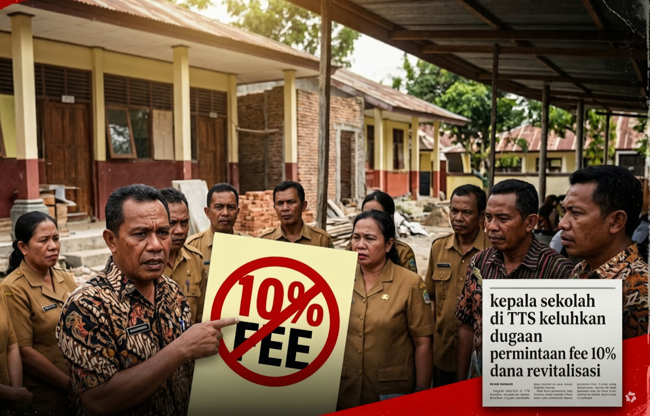 Kepala Sekolah di TTS Keluhkan Dugaan Permintaan Fee 10 Persen Dana Revitalisasi