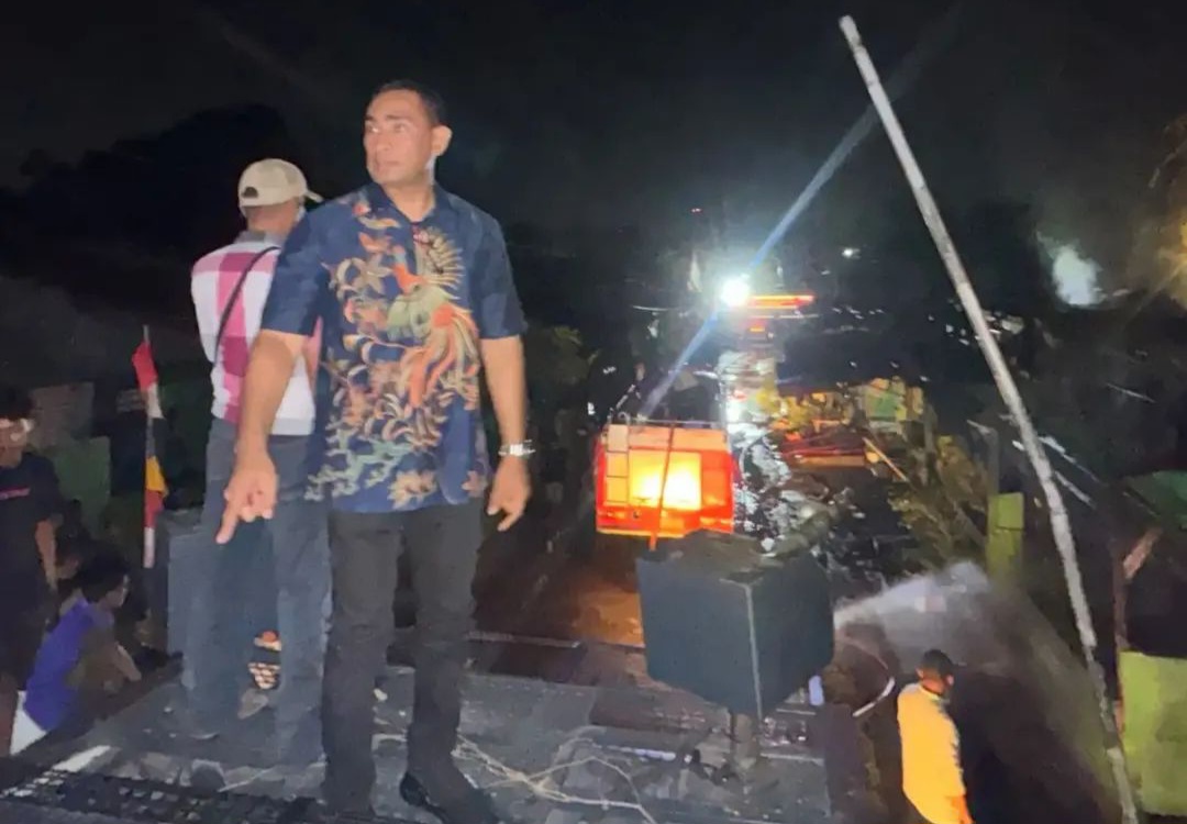 9 Rumah Dinas di Kupang Ludes Terbakar