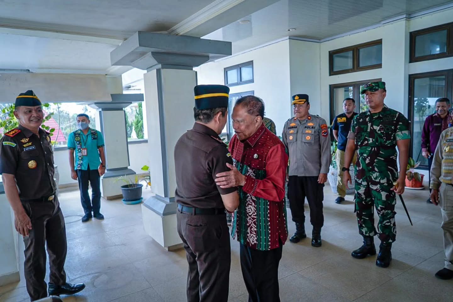 Kajati NTT Sambangi TTS, Bahas Pengawasan Keuangan Daerah