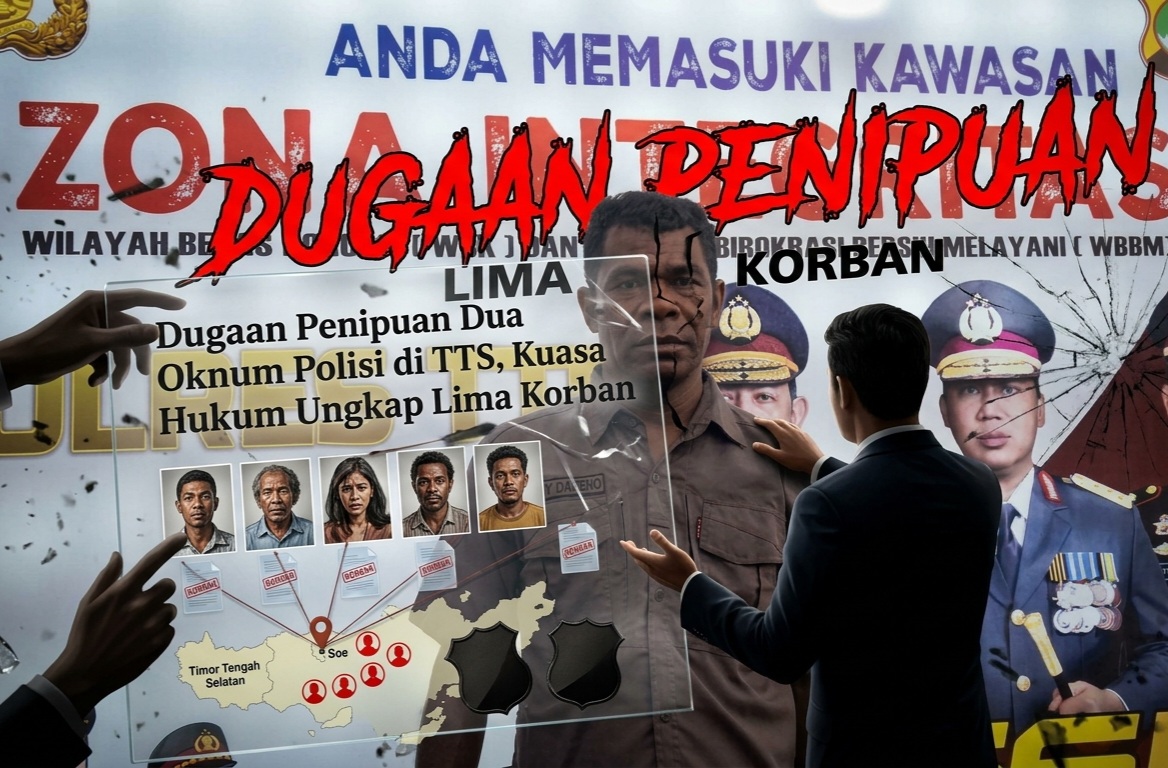 Dugaan Penipuan Dua Oknum Polisi di TTS, Kuasa Hukum Ungkap Lima Korban