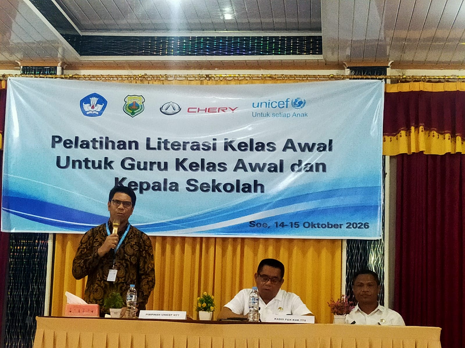 UNICEF dan Dikbud TTS Perkuat Literasi, 10 SD Dibekali Bahan Bacaan Bermutu